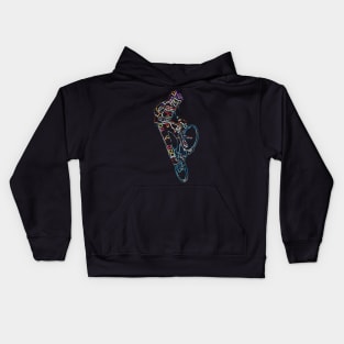 bmx old school Kids Hoodie